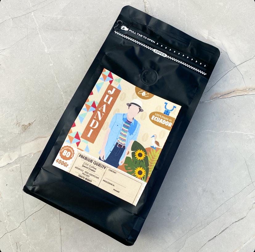 Cafe Juandi Manabi 400gr Molido