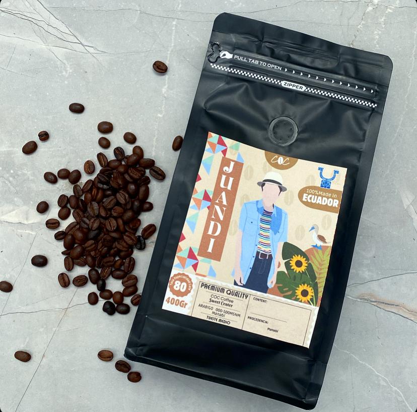 Cafe Juandi Manabi 400gr Grano