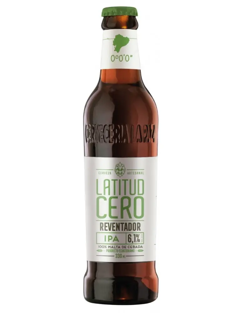 Latitud Cero Reventador Ipa Bot 330ml